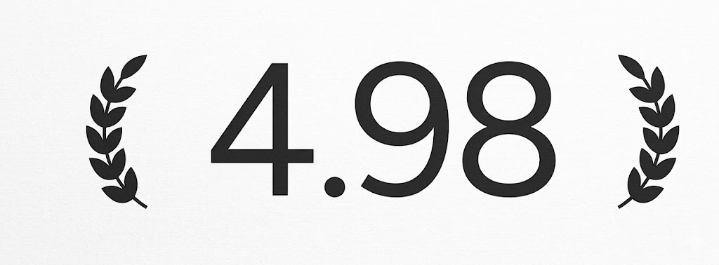 4.98 rating